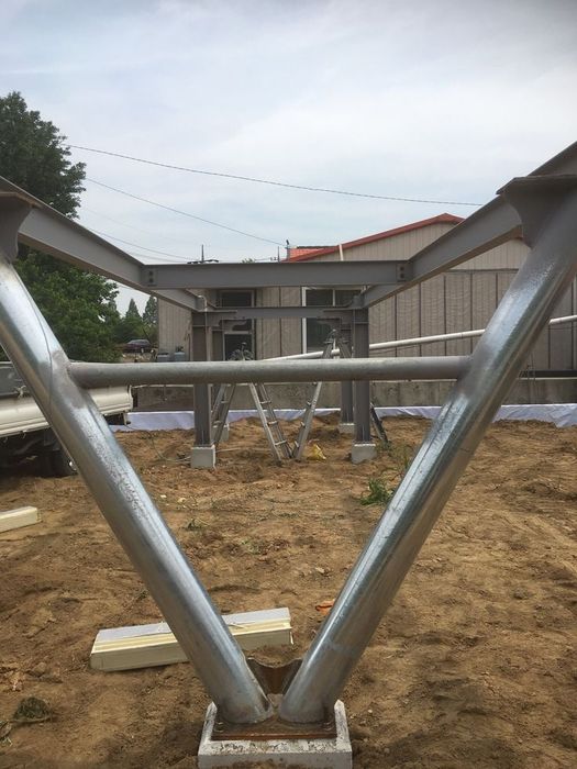 Металлический конструкции на заказ.