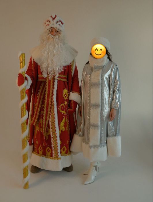 Костюм деда мороза и снегурочки