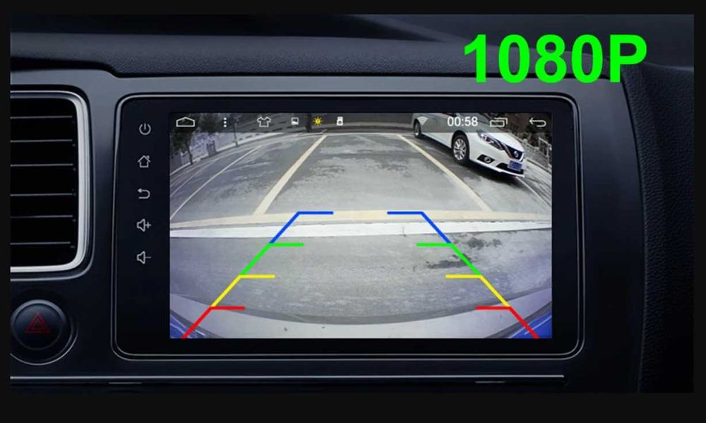 Camera marsarier Vw, POLO R/6C/6R/GTI- AHD 1080, Model  cu lumini RGB