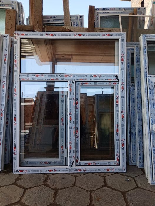 Оптим нархда стандарт размердаги акфа эшик ва ромлар 450 мингдан