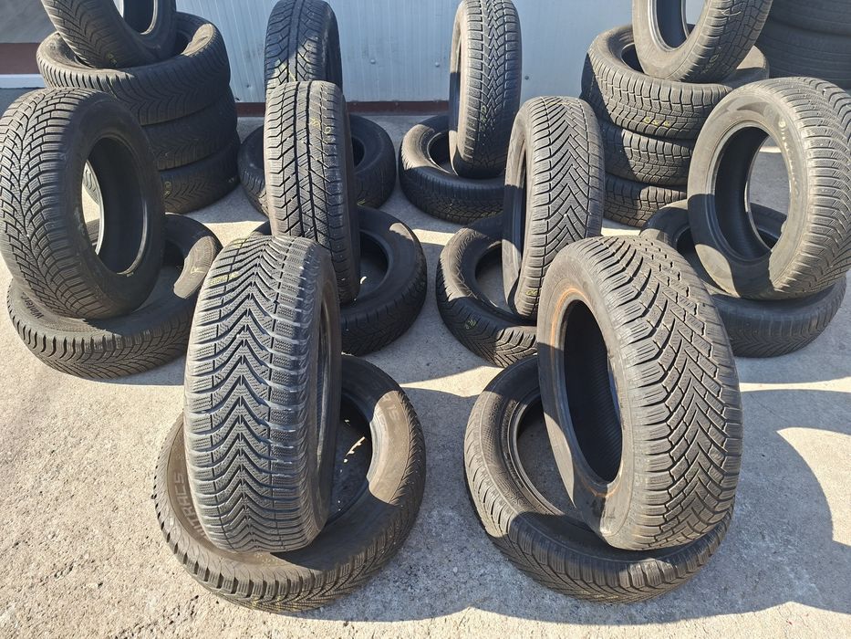 125 lei bucata! Anvelope M+S/IARNA 195 65 r15 Continental Hankook Semperit Viking Vredestein Dunlop Platin
