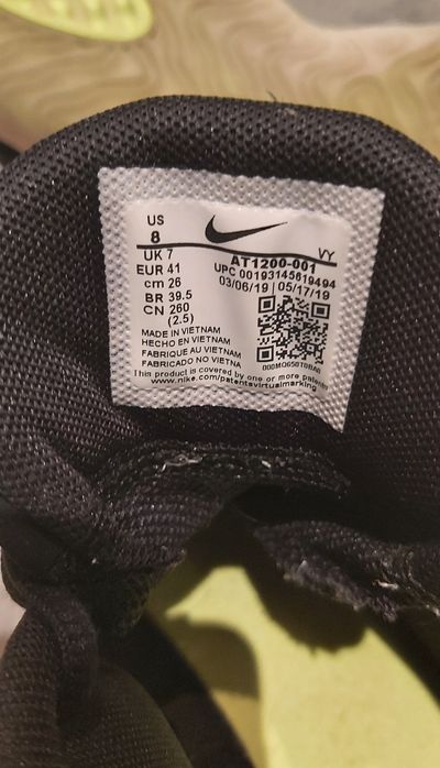 Маратонки Nike черни, размер 41