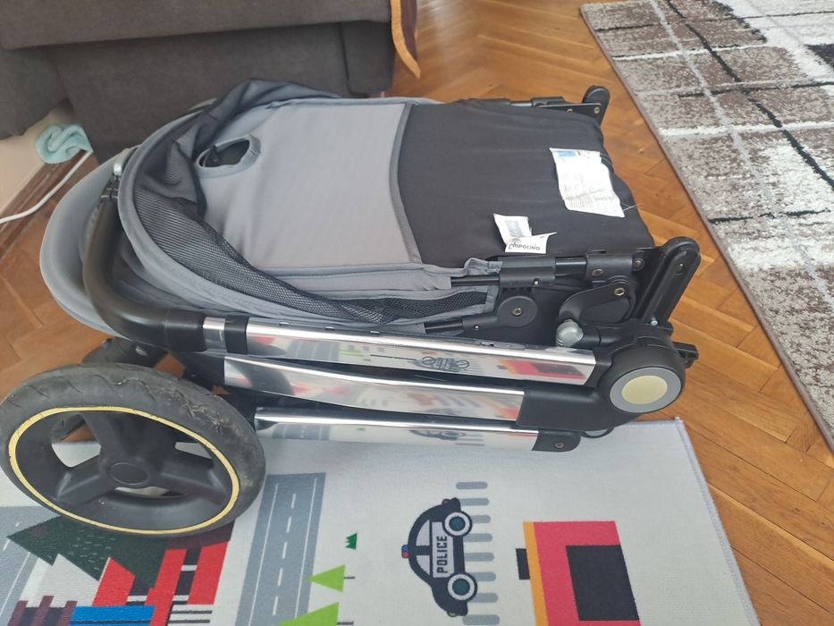 Комбинирана бебешка количка с твърд кош до 22 кг Chipolino Елит 3в1, п