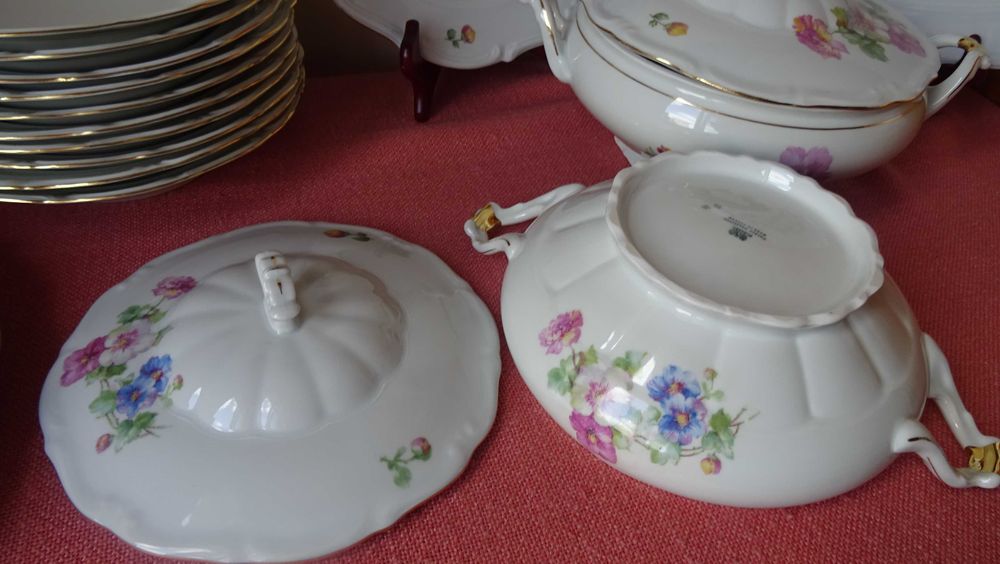 Порцелан за хранене С.Т. Tielsch Walbrzych , Poland.