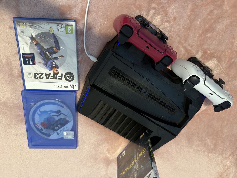 Ps 5 accesori manete ,stand,jocuri