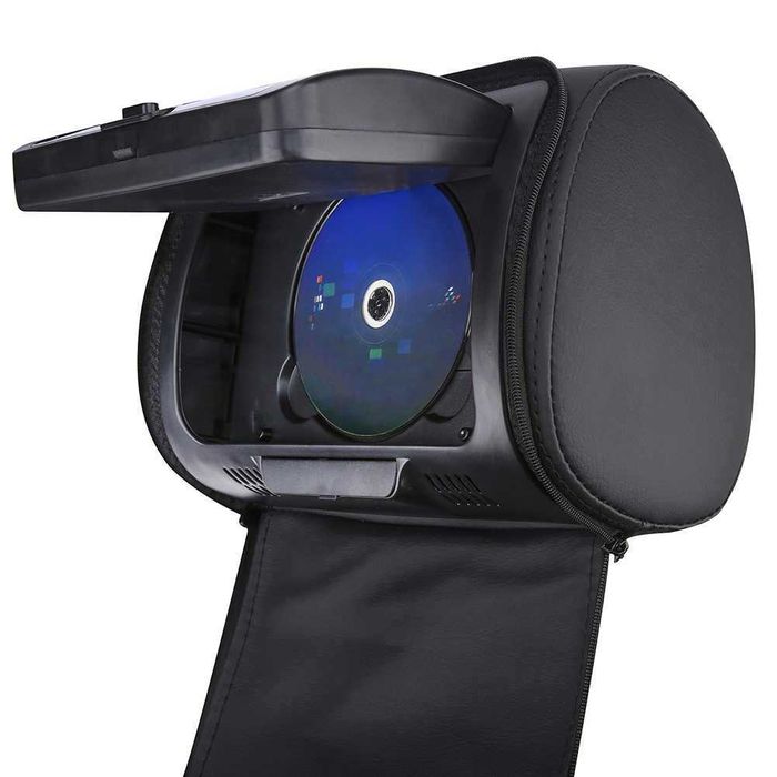 Подглавници за кола DVD 2 БРОЯ 7 инча с дигитален HD LED Монитор с цип