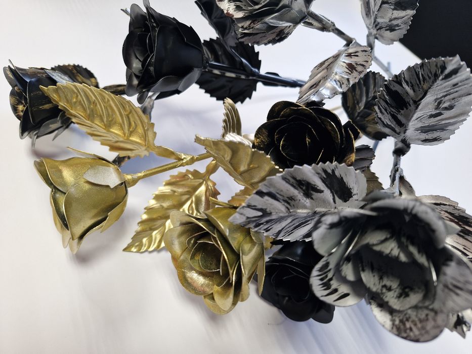 Роза от ковано желязо