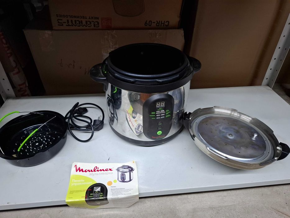 Мультиварка скороварка Moulinex EPC-01 + Midea MD-M25