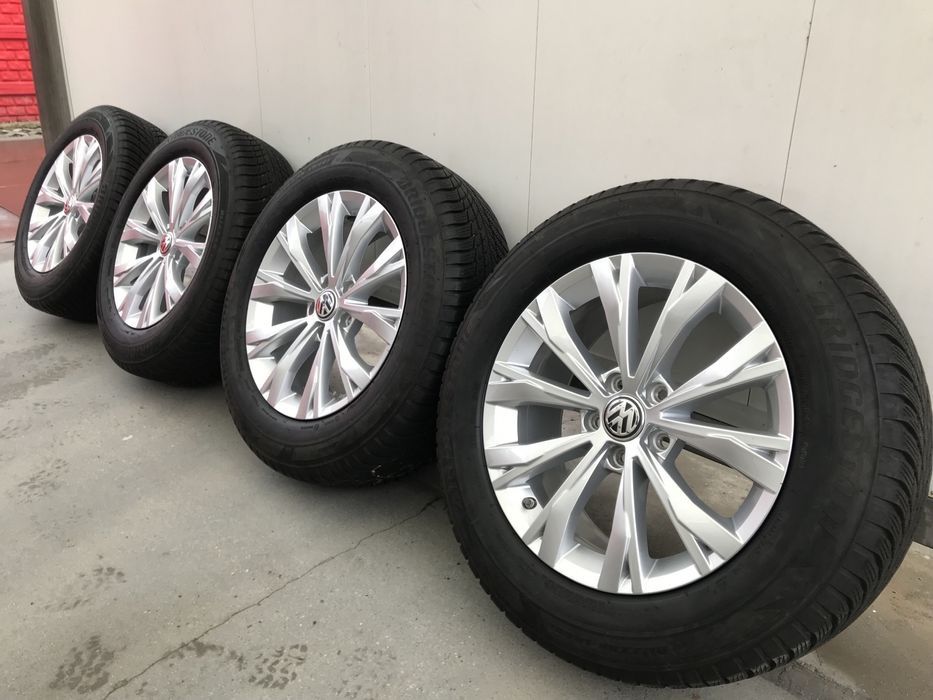 Jante Roti 17 VW Tiguan Skoda Kodiaq Seat Tarraco anvelope allseason 215 65 R17 M+S