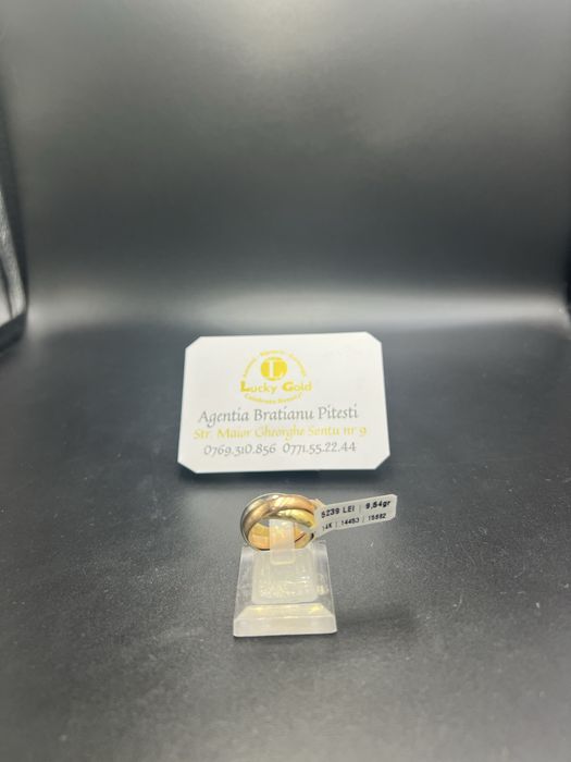 Inel aur 14k 9.54 gr marimea 14 cod 14453