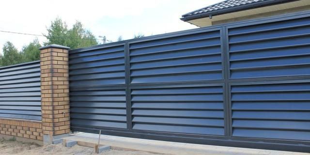 Откатные ворота.   раздвижные ворота,  роллетные ворота,  ролставни