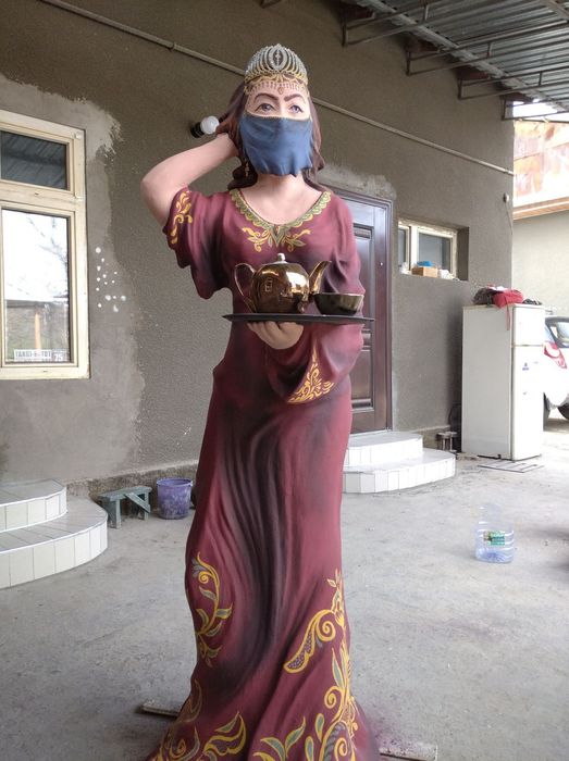 Скульптура, садовая пластика.