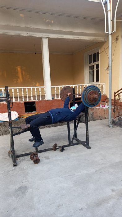 Штанка 180.к гантел 10 клода бурус айокга ишлашга пирисга ишлаш мункин