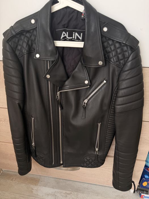 Мъжко кожено яке ЕСТЕСТВЕНА кожа