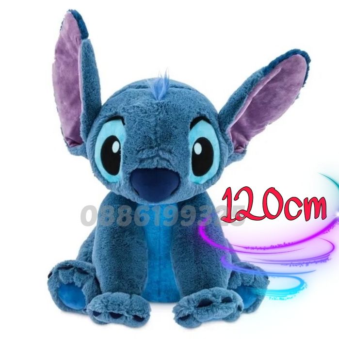 Гигантски плюшен Стич 120см Голям плюшен Стич Lilo Stitch плюшени