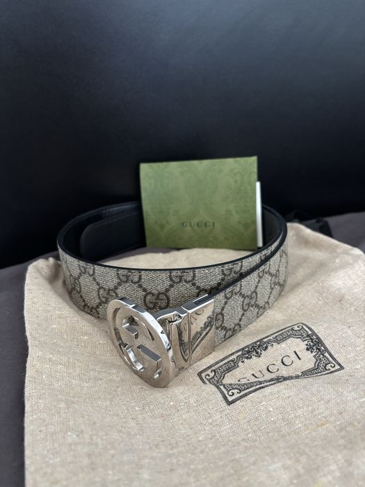 Оригинален колан Gucci двулицев