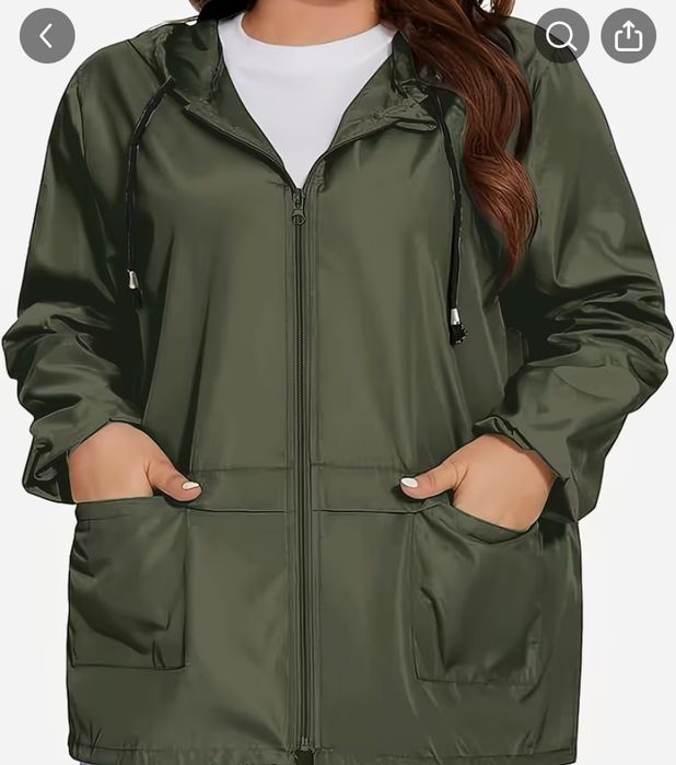 Куртка ветровка с капюшоном