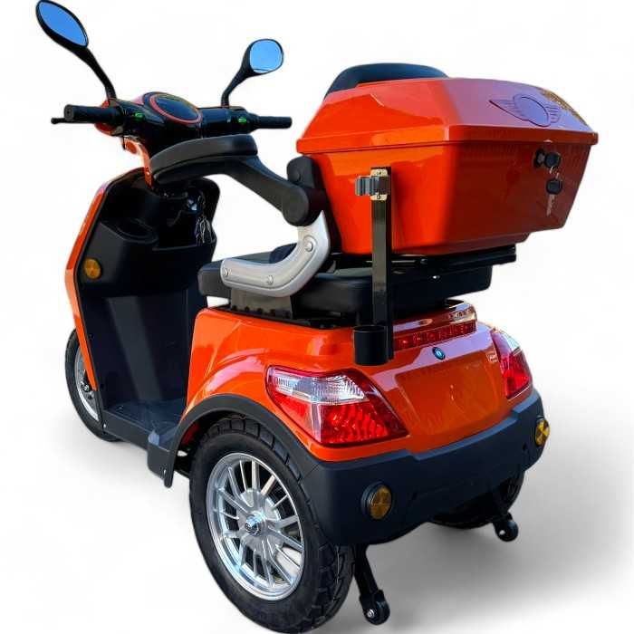 Електрическа триколка FM1 B1 LUX 2025 1500W 60v20ah, неоново жълто