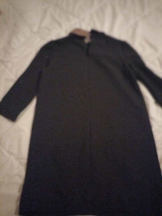 Rochie cu maneca lunga  eleganta neagra marimea M