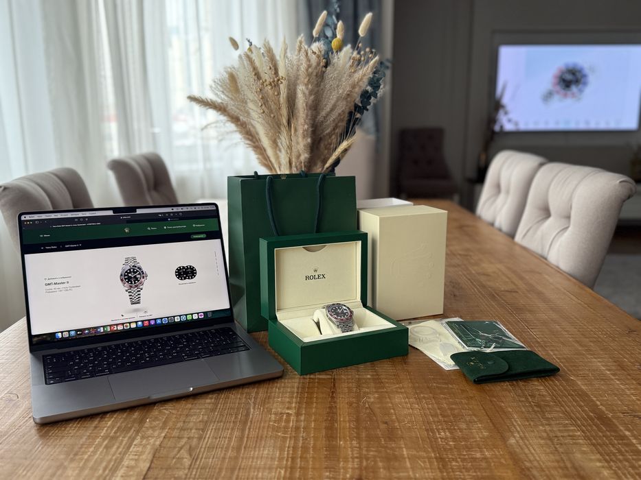 Часы Rolex GMT-Master II «Pepsi»