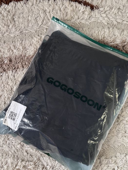 Черные свободные штаны GOGOSOON