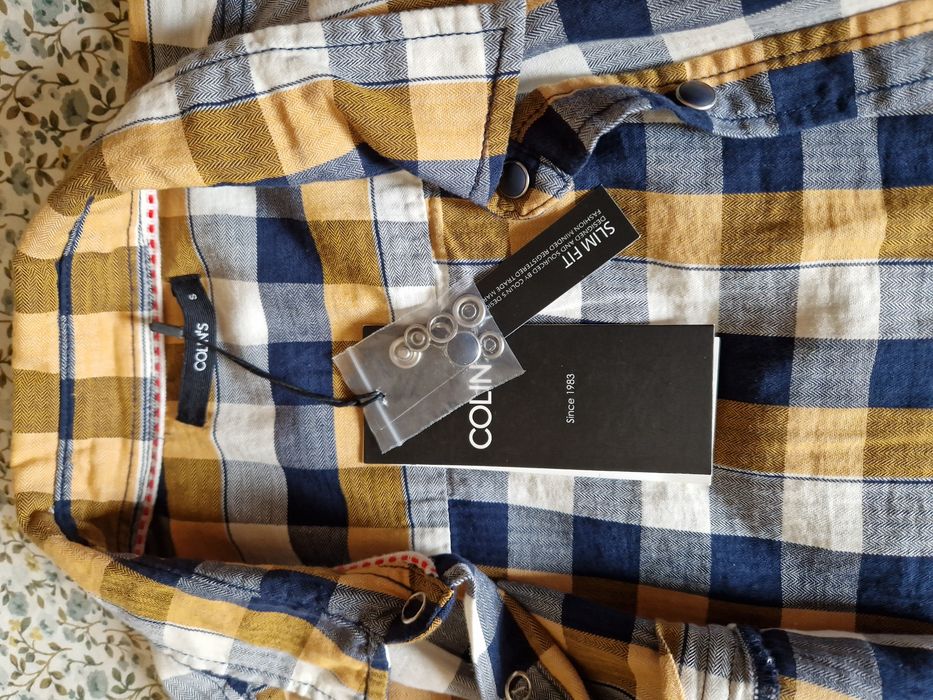 Camasa in carouri, marime S, Collins