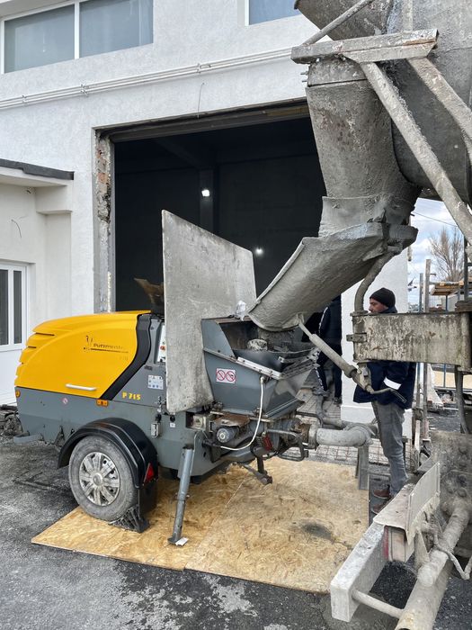 Închirieri POMPE BETON staționare Constanta~Tulcea~Calarasi~Ialomi