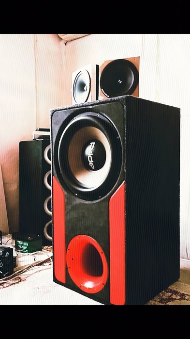 Subwoofer Pride 15 inch-1750W RMS+Incintă Custom