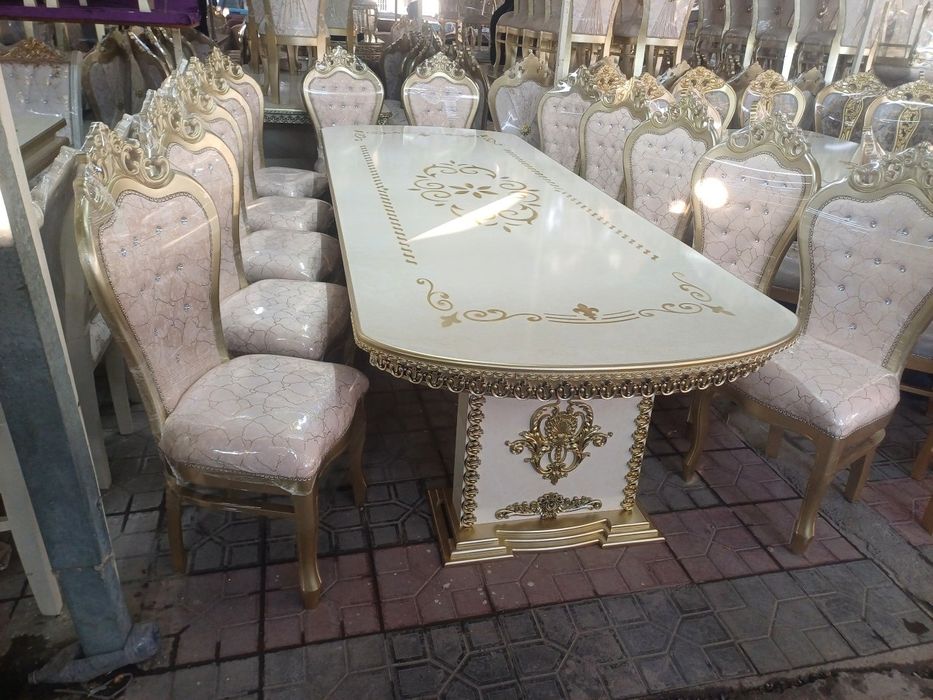 Стол стуллар сехдан