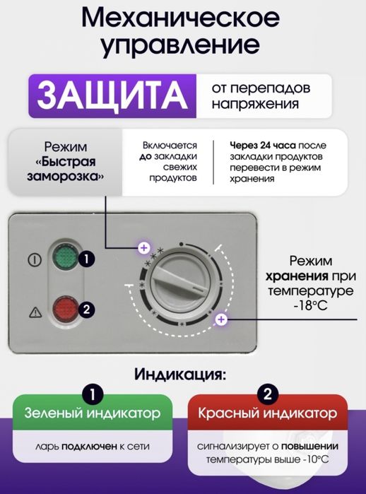 Морозильник Бирюса 305KX 285 л белый