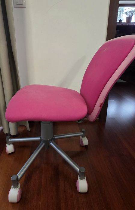 Scaun ergonomic pentru copii roz