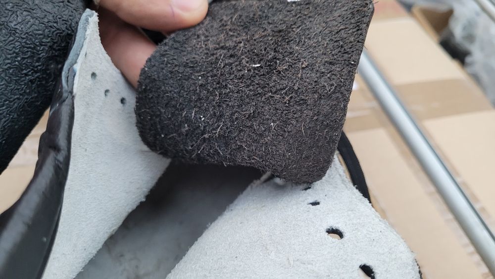 Pantofi de lucru din piele, NOI