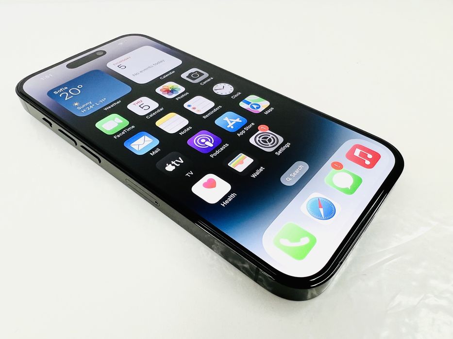 Apple iPhone 14 Pro 256GB Space Black 100% Батерия! Гаранция!