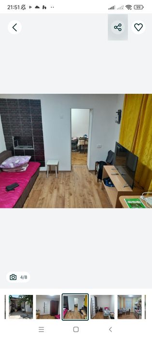 Продается. 1 сот. 3 комнаты паркентский.  50500 уе