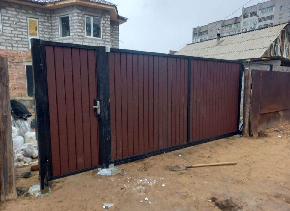 Заборы ворота  в Павлодаре