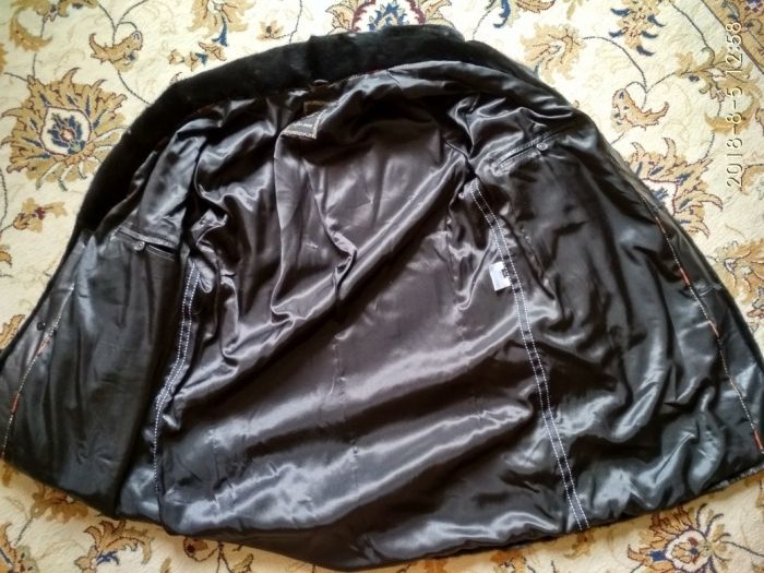 Мужская норковая шуба