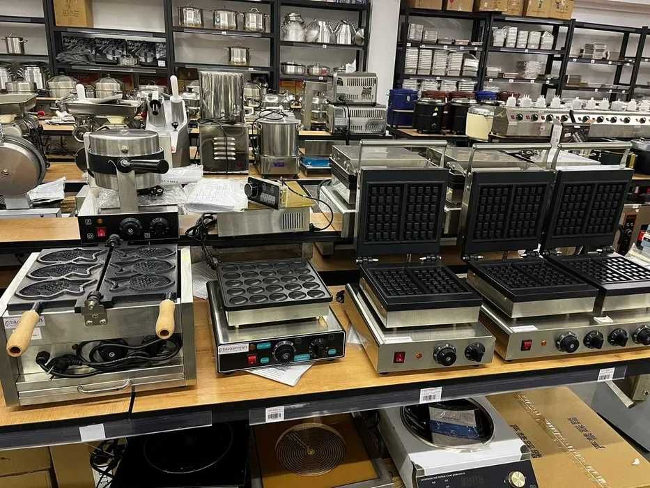 Профессиональные вафельницы. Вафельница. Ленгер