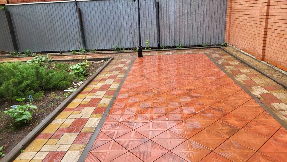 Брусчатка, плитка, входная группа, бардюр