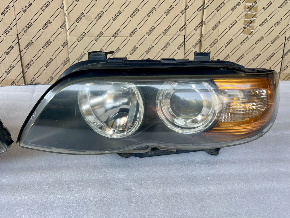 Передние фары BMW X5 e53 БМВ Х5 е53 рестайлинг