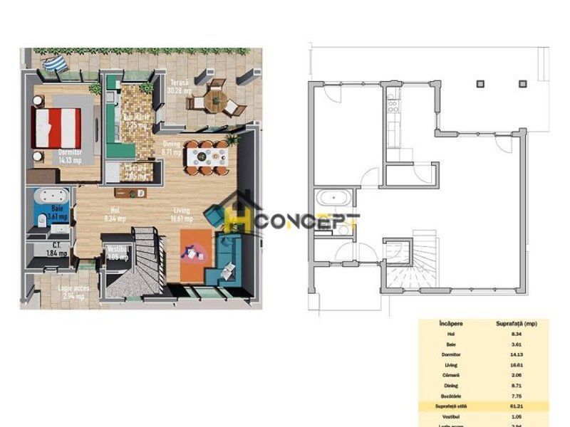 PROMO Vila Eficienta Energetic Padurea Craiului Berceni