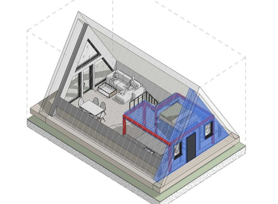 Construim Cabane, A-Frame și Case din Lemn PREȚ FIX, CONTRACT