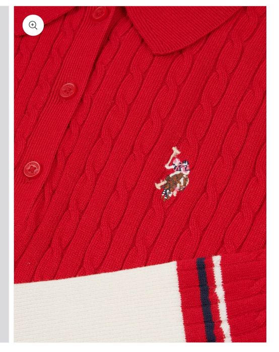 Дамски памучни пуловери U.S. Polo Assn.
