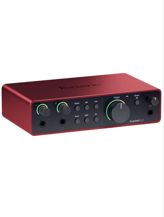 Focusrite Audio Interface Scarlet Solo studio 4 th GEN