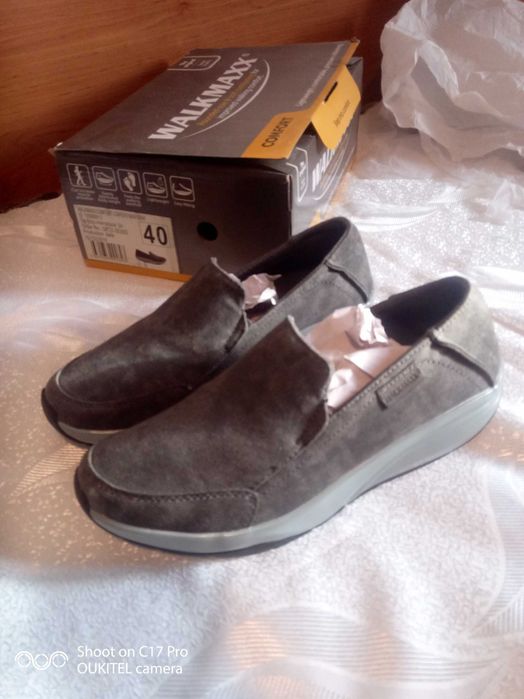 Обувки мъжки мокасини Walkmaxx номер 40