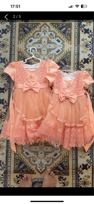 Платья нарядное для девочек 3-4года