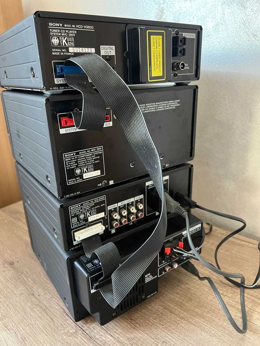Sony MHC 3800 amplificator, tuner, CD, casete deck,  combina