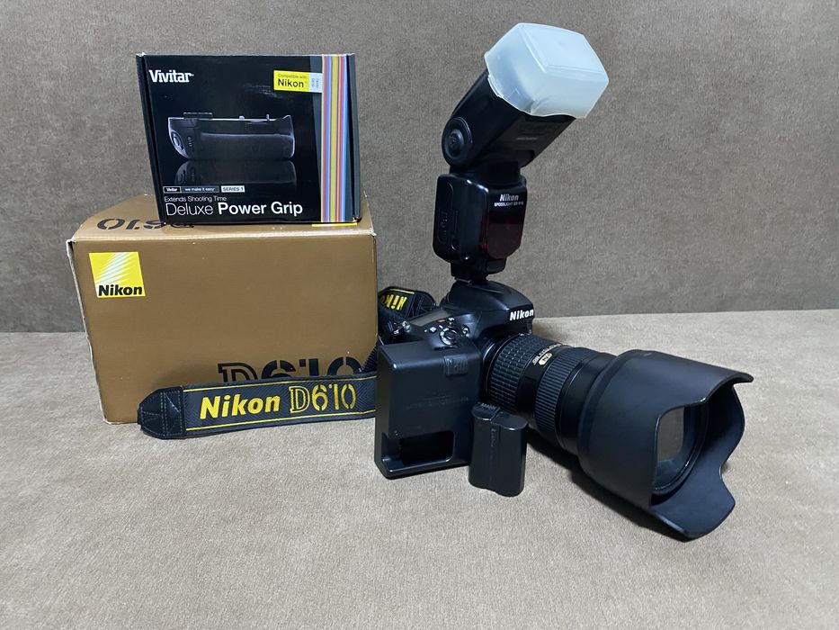 Nikon D610 (Full-Frame DSLR)