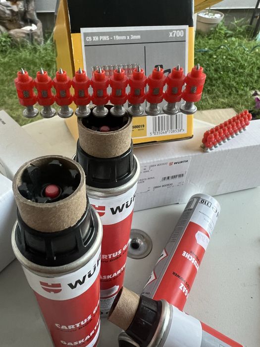 Doze de gaz dewalt si wurth diga cs2 cs3