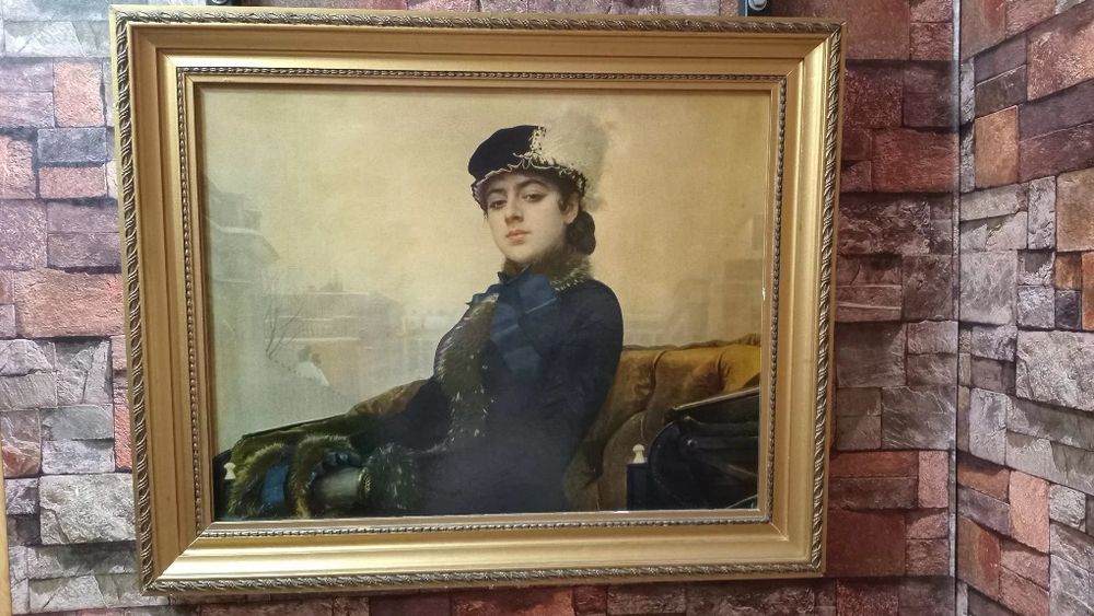 Картина репродукция "Неизвестная"