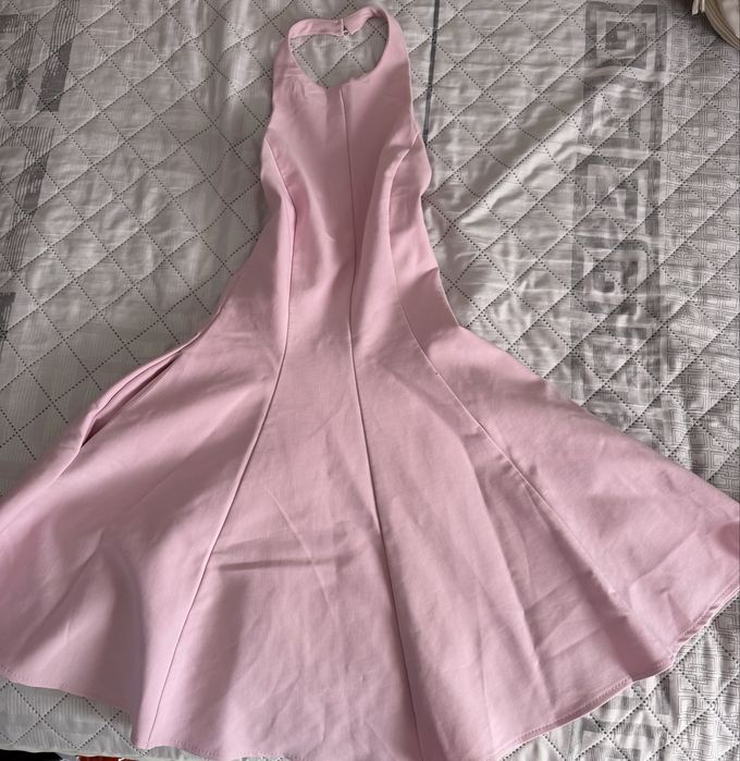 Розова рокля Zara